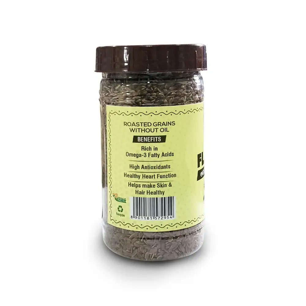 Sri Aroghya Roasted Flax Seeds 200g - Image 2