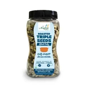 Sri Aroghya Roasted Triple Seeds 200g