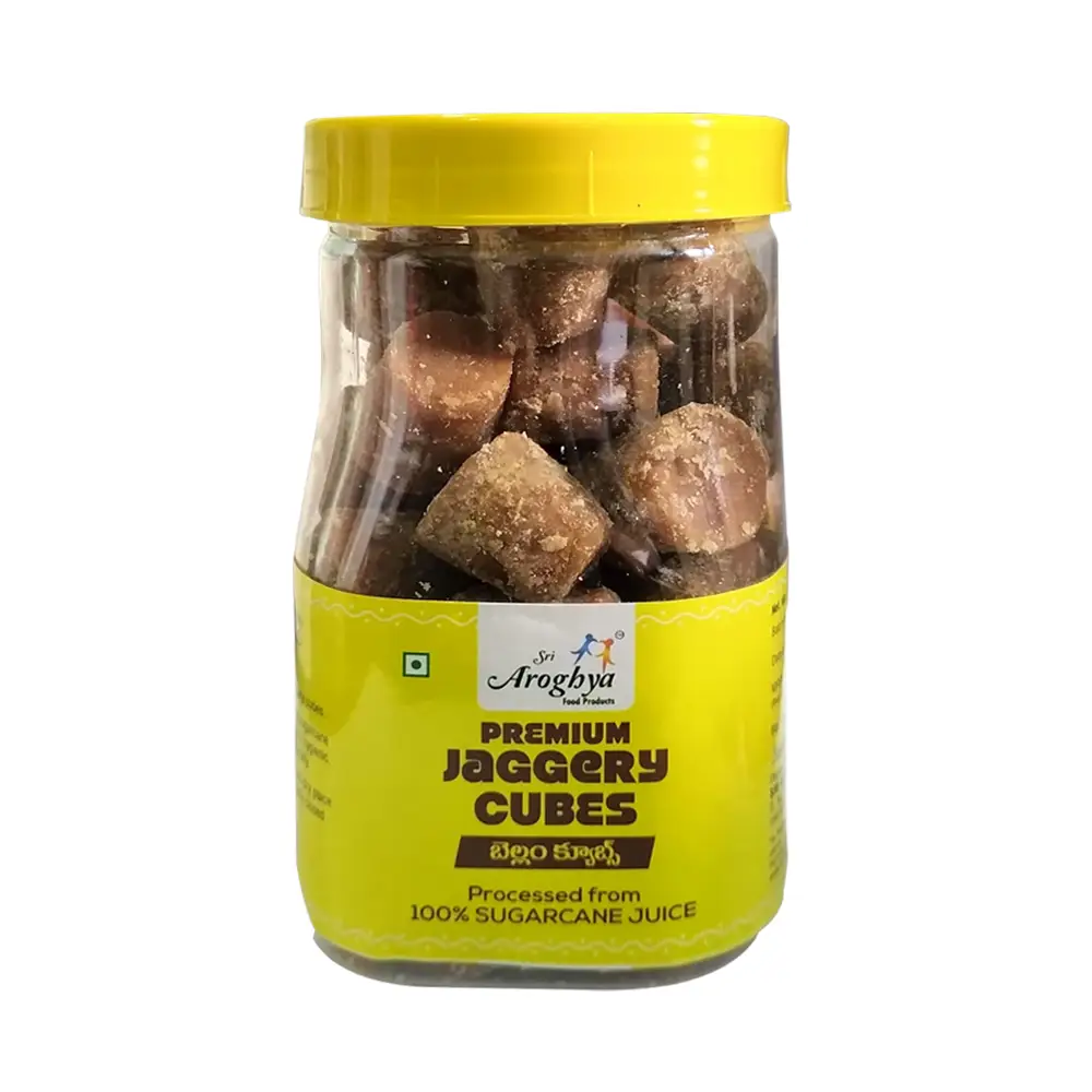 Sri Aroghya Jaggery Cubes 450g (Pack of 2)